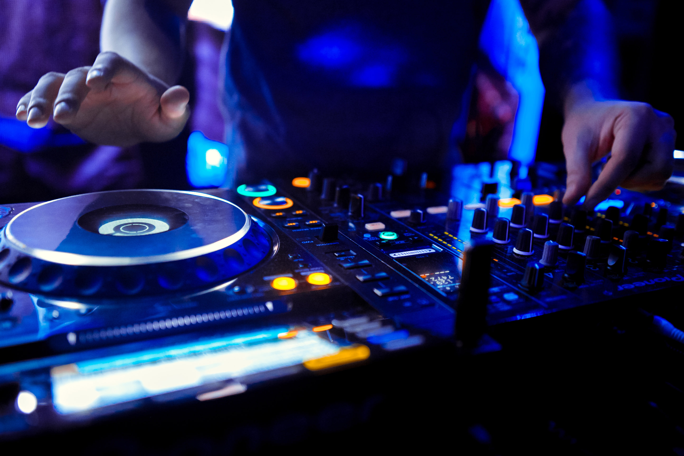 Couple Dancing in the Club 