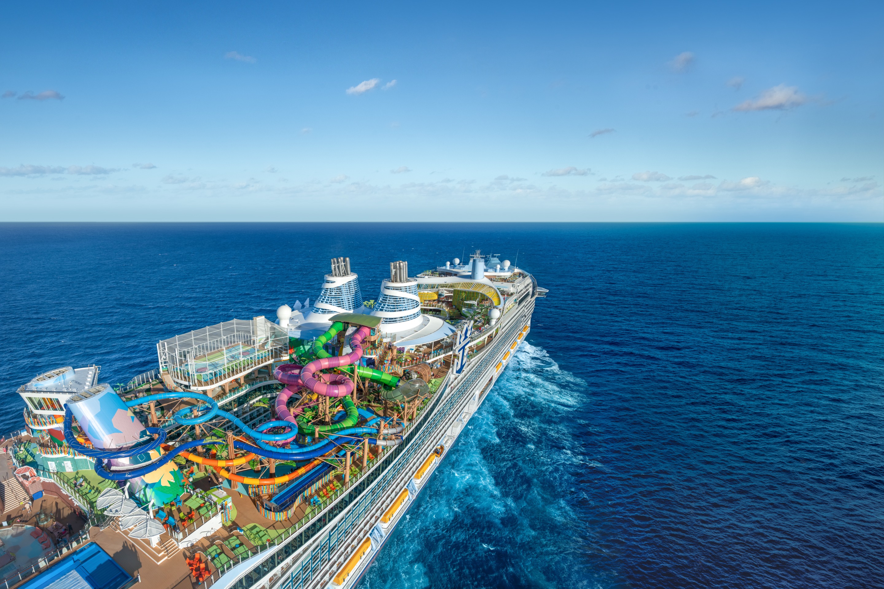 Aerial Day Midship View of Star of the seas